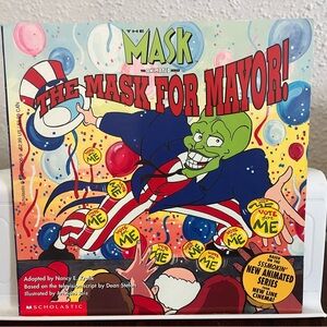 The Mask for Mayor Paperback Book from the Animated Series - Printed in 1996